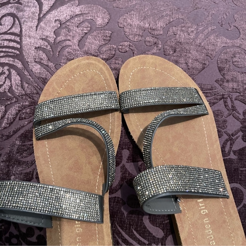Madden Girl sandals. Blingy and comfy. Perfect for summer! 9.5
